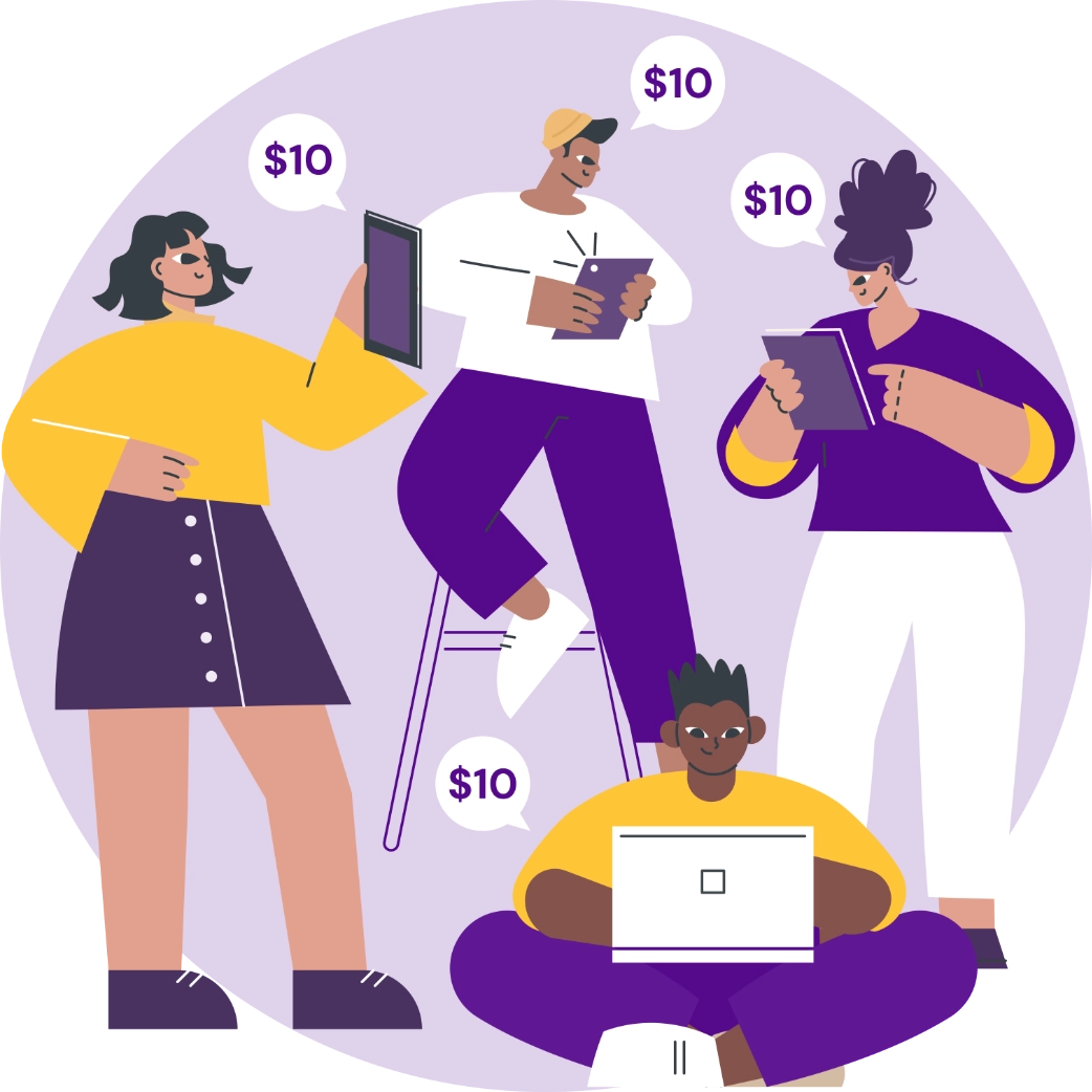 Hassle-free bill splitting with friends
