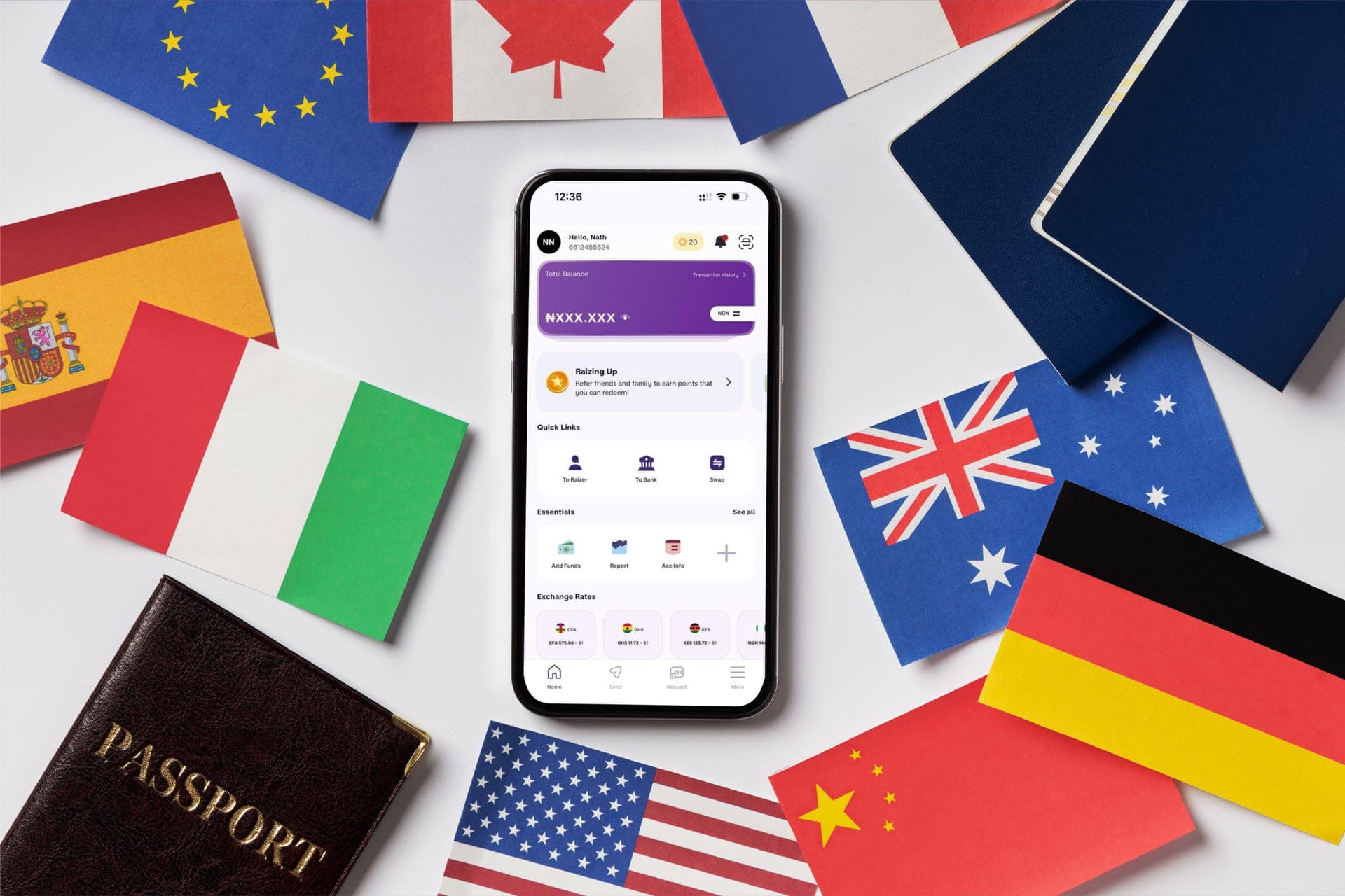 Global receivable accounts